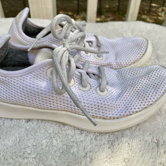 Allbirds Tree Runners Classic White Breathable Sneaker - Picture 7 of 9